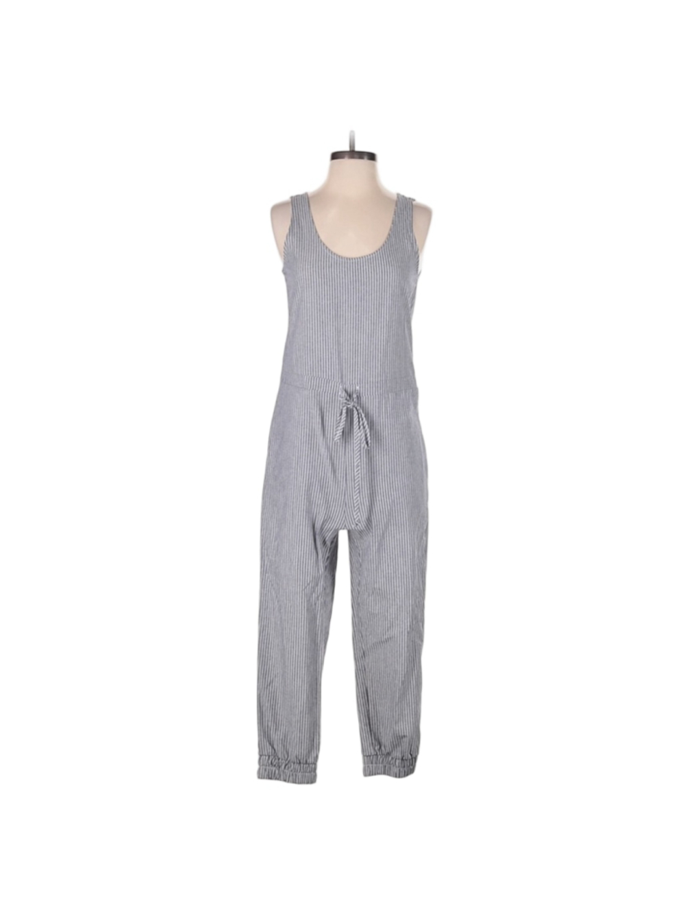 DREW STRIPED GRAY JUMPER